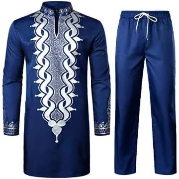 Lucmatton African Men's Suit22