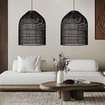 Rattan Pendants