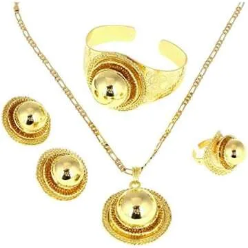 Gold Color Women Jewelry