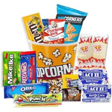 Movie Snacks Gift Baskets