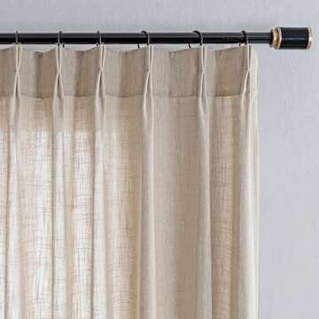 My Favorite Pinch Pleat Curtains