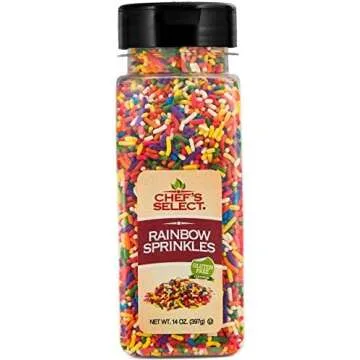 Chocolate Funfetti no spread cutout cookies ingredients