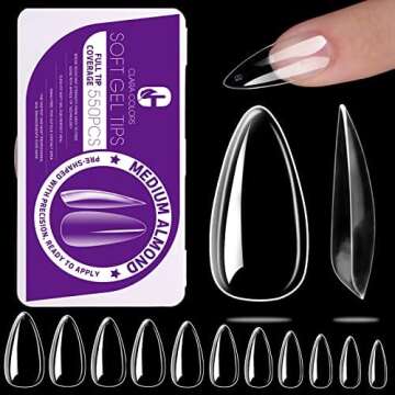 Full Coverage Gel Nail tips