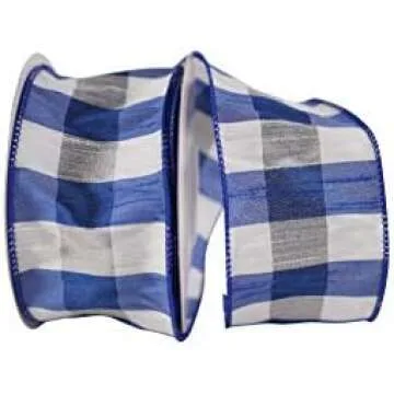 Blue and White Christmas Decor