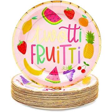 TWOtti Frutti Birthday Party Decor