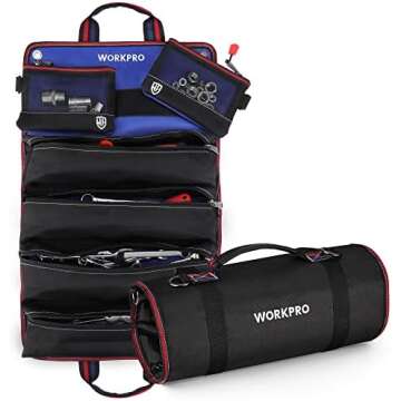 WorkPro tools and products in my garage