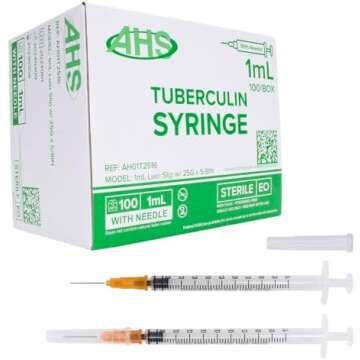 HRT Supplies & No Waste Syringe