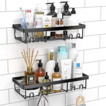 RV Bathroom Organization