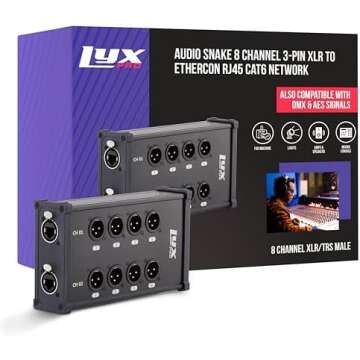 Cat 5e STP Adapters and Ethernet w/Ethercon Cat5e STP Cables