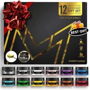 Luster Dusts, Metallic Colors & More