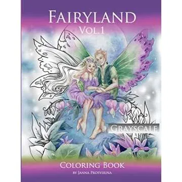Fairy Adult Coloring Books