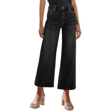 GENLECK WIDE LEG JEANS