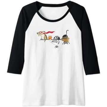 Red and HOWLLoWEEN Shirts