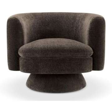 modern accent chairs + tables