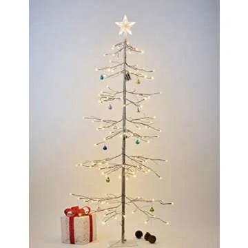 Faux Birch Christmas Trees