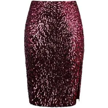 How to wear the sequin skirt