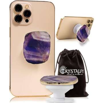 Crystalfy Pop Socket & Case