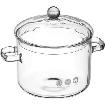 Glass pot seen on tiktok