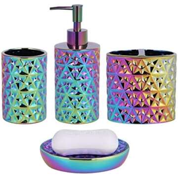 Classy Yet Sassy Iridescent Bathroom List