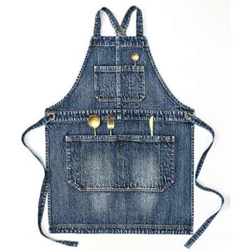 Rose Gloves (Vegan) and Aprons