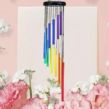 Rainbow Wind Chimes
