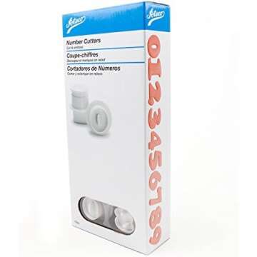 Letter Fondant Molds and stamps