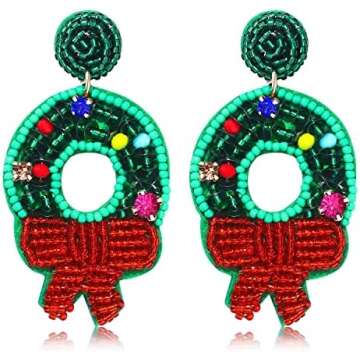 Fun Christmas Earing's and fashion