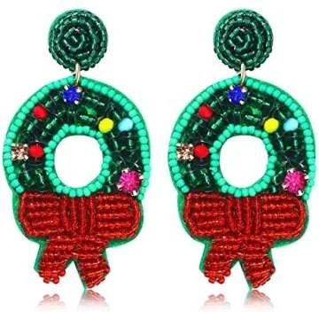 Fun Christmas Earing's and fashion