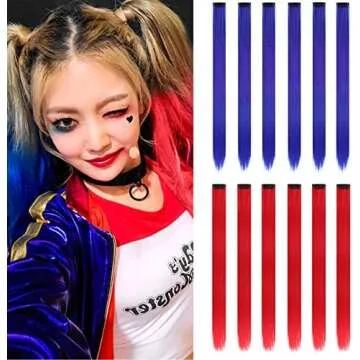 Forth of July Clip in Hair🇺🇸🧨❤️