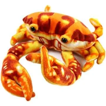 Crab toys and plush dolls