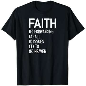 Inspirational and Faith T-shirts