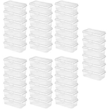 CAJAS PLASTICAS PARA ALMACENAR LOS BOCADILLOS