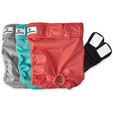 Washable Dog Diapers & Detergents