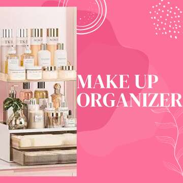 "Ultimate Makeup Organizer for Effortless Beauty 💄