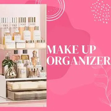 "Ultimate Makeup Organizer for Effortless Beauty 💄