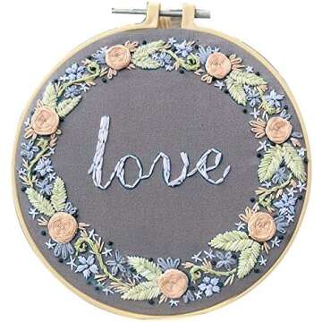 Modern Embroidery Art Class Supplies