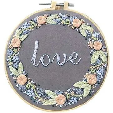 Modern Embroidery Art Class Supplies