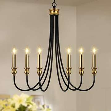 Black Chandeliers