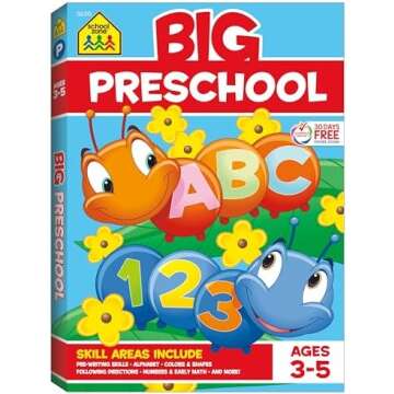 Preschool workbooks
