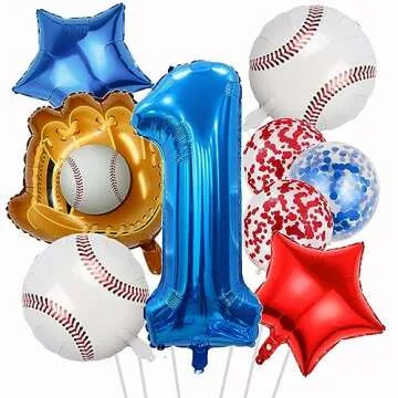 Jacksons Preteen Baseball Party Decor