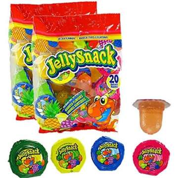 JELLY STRAWS AND JELLY CUPS