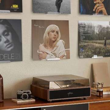 Record Player & Small Decor