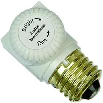 Light bulbs + Dimmers