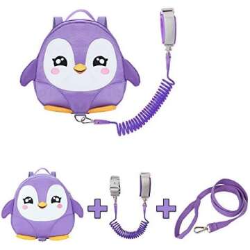 Toddler Backpacks With Safety Leash/Harness