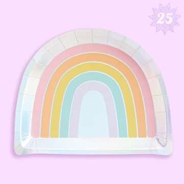 Pastel Rainbow Birthday Decor!