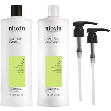 Medium/Coarse Hair With LOW Density