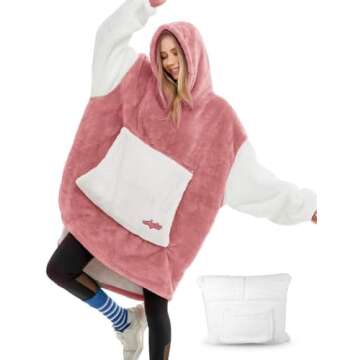 My FAVORITE Hoodie Blankets!