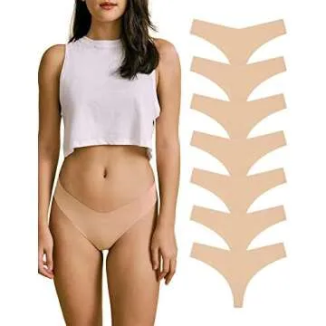 No-Show Seamless Thong Undies