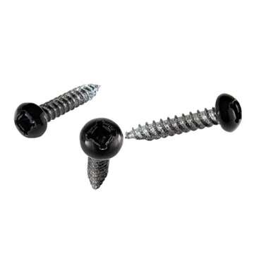 RV Screws - Factory Finished Black or Polar White