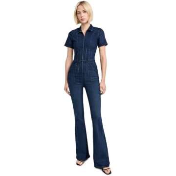 Denim jumpsuits